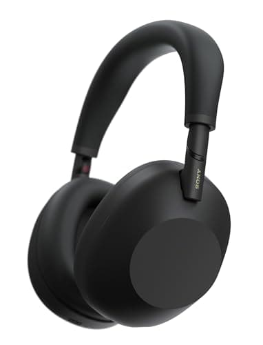 Sony WH-1000XM6 The Best Noise Canceling Wireless Headphones, HD NC Processor QN3, 12 Microphones, Adaptive NC Optimizer, Mastered by Engineers, Studio-Quality, 30-Hour Battery, Black