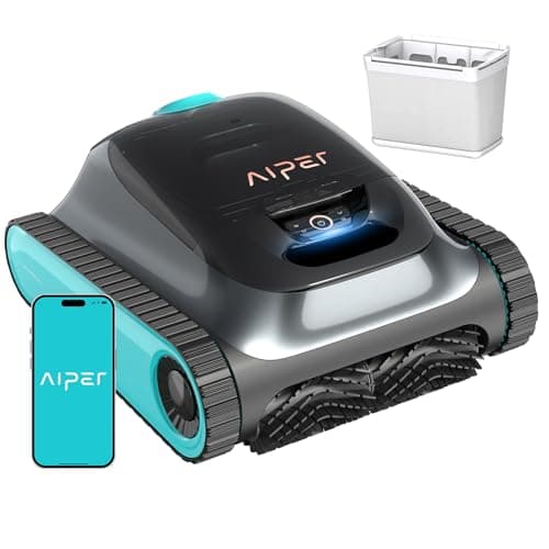 Aiper 2026 Scuba S1 Robotic Pool Cleaner, Weekly Custom Cleaning Plan, 270 Min Runtime, Over-the-Waterline Scrubbing, Smarter Navigation with 11 High-Precision Sensors, App Support-Blue